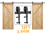 salelink.co.nz Unbranded 12FT/366cm Barn Door Hardware Kit 12FT/366cm Barn Door Hardware Kit | Action Outdoors NZ