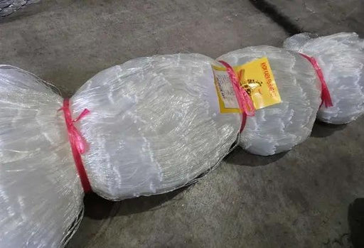 KHON KAEN Flounder Mesh Unslung Netting 5 Inch Mono Flounder Mesh 30md 180M Khon Kaen 5 Inch Mono Flounder Mesh 0.28mm 180M