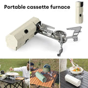 Portable Folding Camping Gas Stove - Compact Outdoor Cooking System | Backpacking Burner – view 3