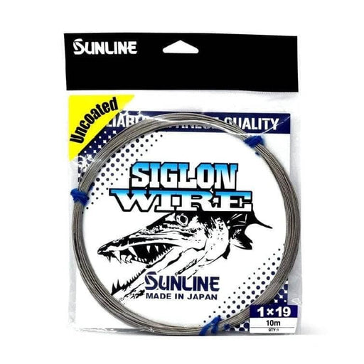 Sunline Siglon Wire 1X19 Uncoated 10m 200lb Heavy Duty Saltwater Big Game Leader