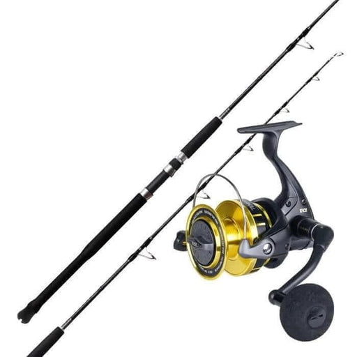 Tica Jig Combo Carbon 551JS Tempest 8000 Offshore Jigging Rod And Reel For Big Game Anglers