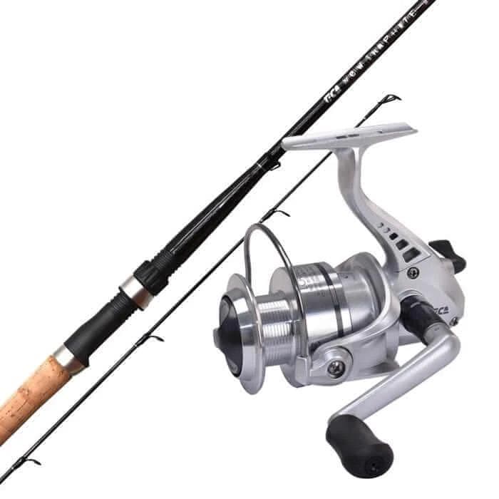 Tica Spin Combo SFHA702 LCAT2500 Spinning Rod and Reel Set by Kilwell for Inshore Anglers and Long Range Casting