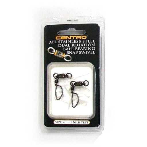 Centro Swivel T-Snap SS Double Ring x 4 Sizes