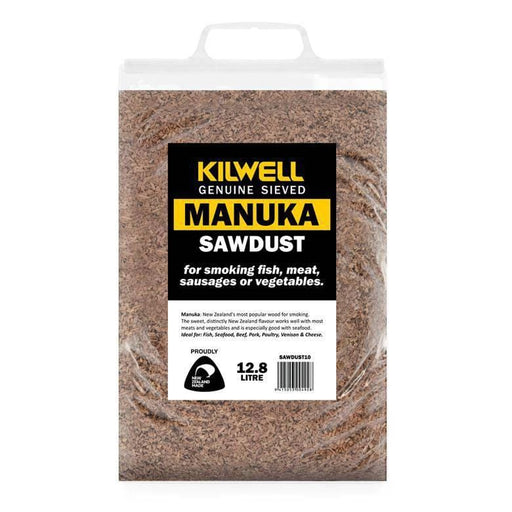 Kilwell Sports Ltd Sawdust Kilwell NZ Manuka Sawdust Bags x 1lb 5lb 10lb Kilwell NZ Manuka Sawdust for Smoking Foods