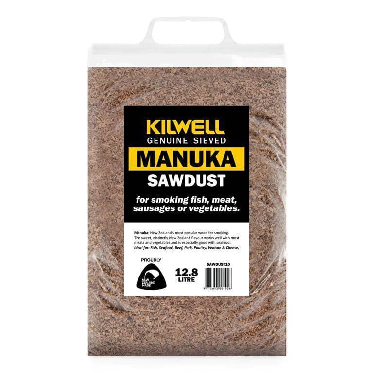 Kilwell Sports Ltd Sawdust Kilwell NZ Manuka Sawdust Bags x 1lb 5lb 10lb Kilwell NZ Manuka Sawdust for Smoking Foods