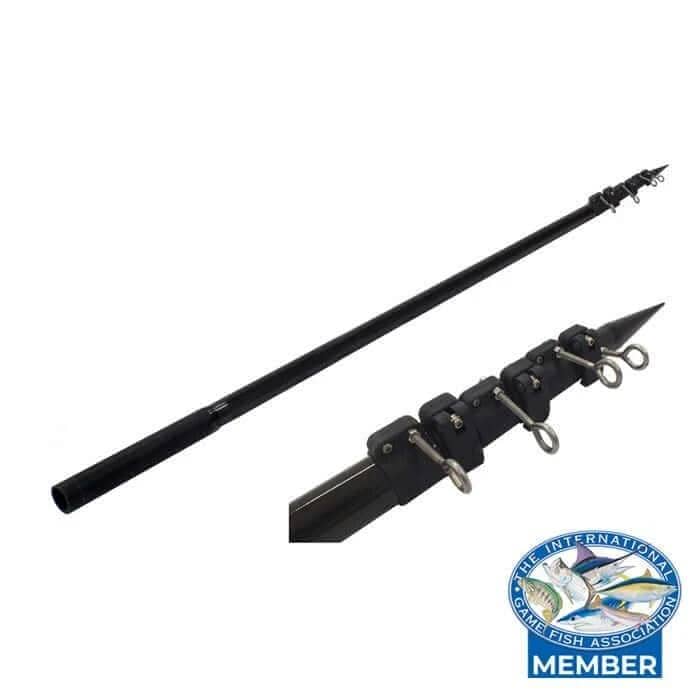 Kilwell Sports Ltd Kilwell Sports Ltd Kilwell Stiffyrigger Blank 4.5m 4pc (Ea) Kilwell Stiffyrigger Blank 4.5m 4pc Outriggers