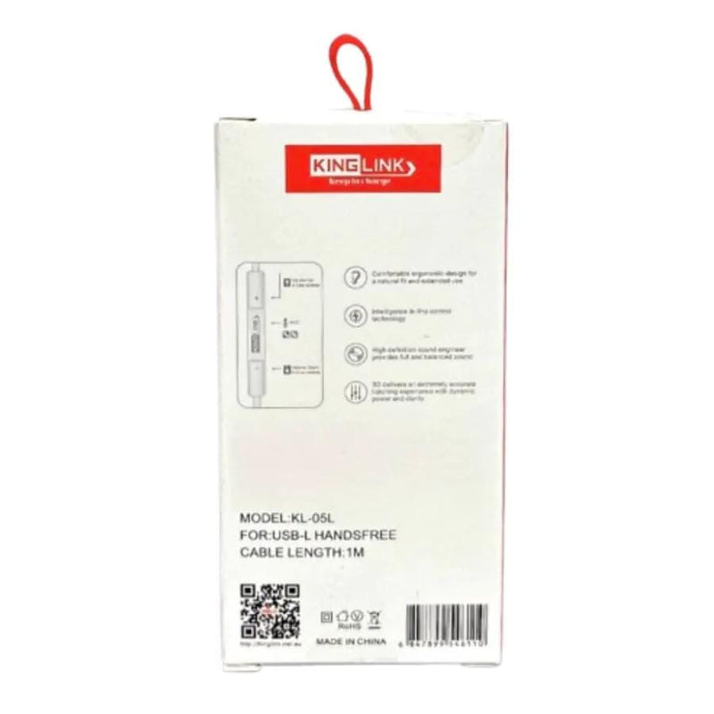 Kinglink Earphones (with lightning cable) - KL05L – view 4
