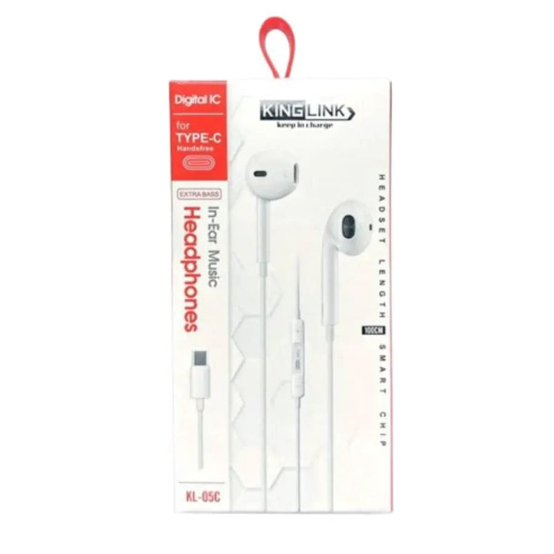 Kinglink Earphones (with type C cable) - KL05C – view 2