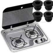 Kitchen Pan Support Grommet Sleeves for RV's & Caravans (16PCS) – view 3