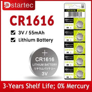 CR1616 / DL1616 Watch Batteries for Koonenda (5 Pack) – view 3