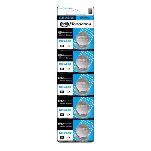 That Watch Shop Batteries Watch Batteries for Koonenda CR2430 (5 Pack) Watch Batteries for Koonenda CR2430 (5 Pack)