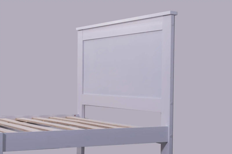 sue-e furniture Bed frames & bases 'Metro' Solid Pine Bed Frame White Single 'Metro' Solid Pine Bed Frame White Single
