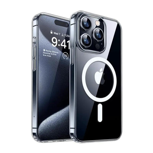 salelink.co.nz Unbranded iPhone 15 Pro MAX Case Magsafe Clear iPhone 15 Pro MAX Case Magsafe Clear | Action Outdoors NZ