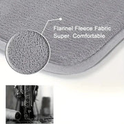 L-Shaped Embossed Bathroom Mat – Thick, Absorbent, Non-Slip (5 colours available) – view 7