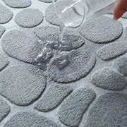 L-Shaped Embossed Bathroom Mat – Thick, Absorbent, Non-Slip (5 colours available) – view 6