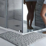 L-Shaped Embossed Bathroom Mat – Thick, Absorbent, Non-Slip (5 colours available) – view 1