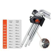 Habicare HBC L-Type Hex Wrench Set (9Pcs) (7 types available) L-Type Hex Wrench Set (9Pcs) (7 types available)