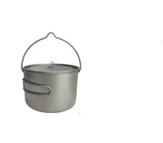 Folding Thickened Camping Pot with Two Handles – view 1