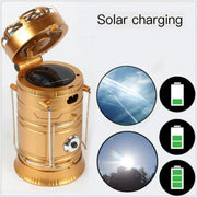 Solar Camping Lantern Fan - 2-in-1 Rechargeable LED Light with Cooling Fan – view 7