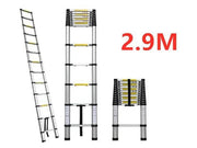 Kiwi Grab Kiwi Grab Ladder Telescopic Aluminium Extension Ladder 2.9m Ladder Telescopic Aluminium Extension Ladder 2.9m