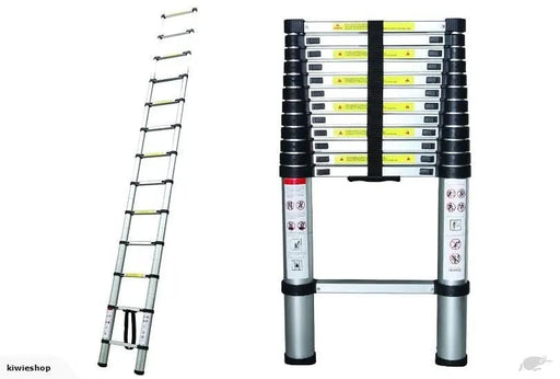 Kiwi Grab Kiwi Grab Ladder Telescopic Aluminium Extension Ladder 1m-3.8m Ladder Telescopic Aluminium Extension Ladder 1m-3.8m