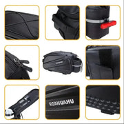 Habicare SS Large Capacity Bike Rear Seat Bag Large Capacity Bike Rear Seat Bag