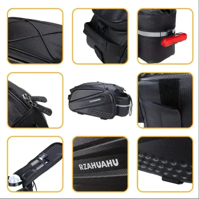 Habicare SS Large Capacity Bike Rear Seat Bag Large Capacity Bike Rear Seat Bag