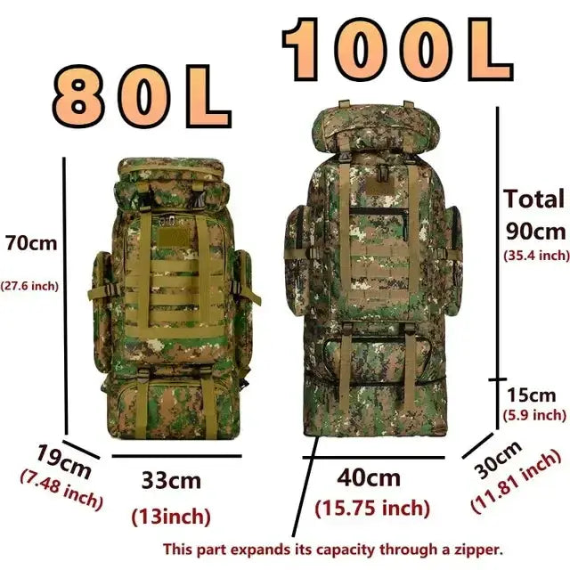 Habicare 9eight5 Large Capacity Mountaineering Backpack Large Capacity Mountaineering Backpack