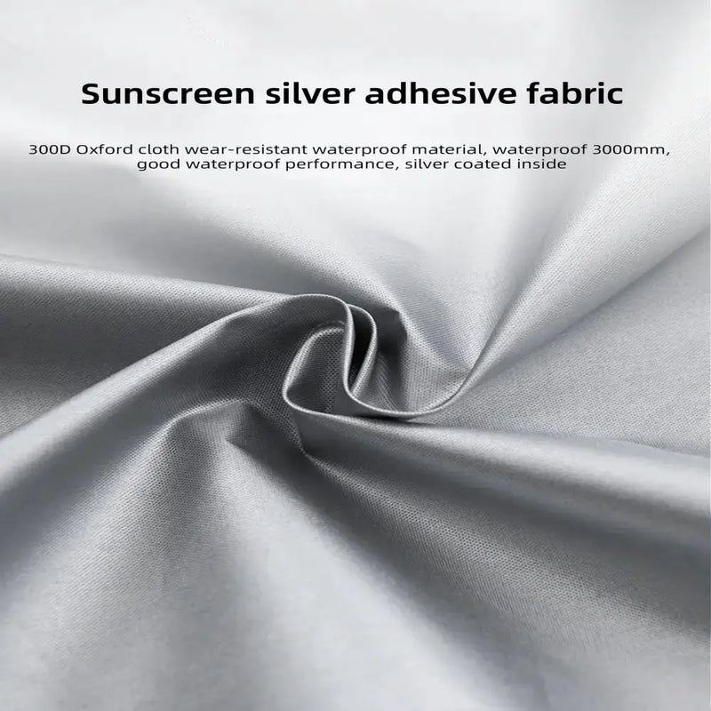 Large Portable Sunshade Tarp with Poles (2 sizes available) – view 8