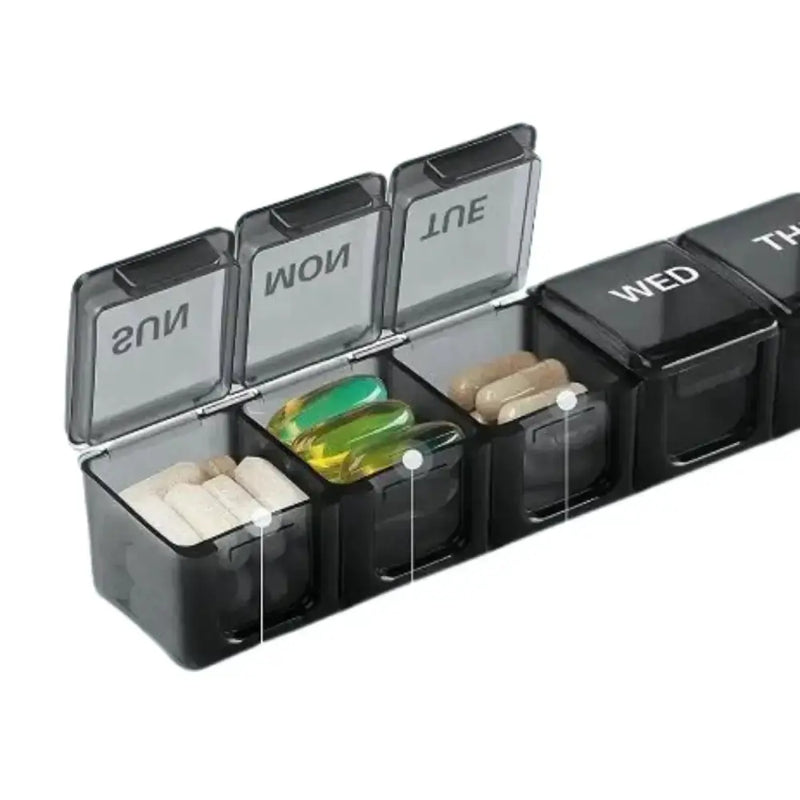 Habicare HBC Large Weekly Pill Organizer Large Weekly Pill Organizer