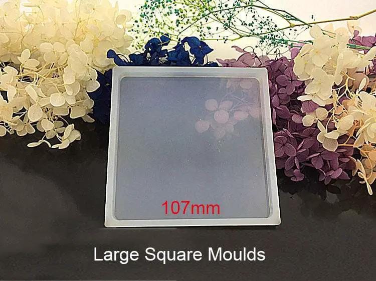 Resin Art NZ Moulds Coaster Moulds - Large Square Coaster Moulds - Large Square | NZ