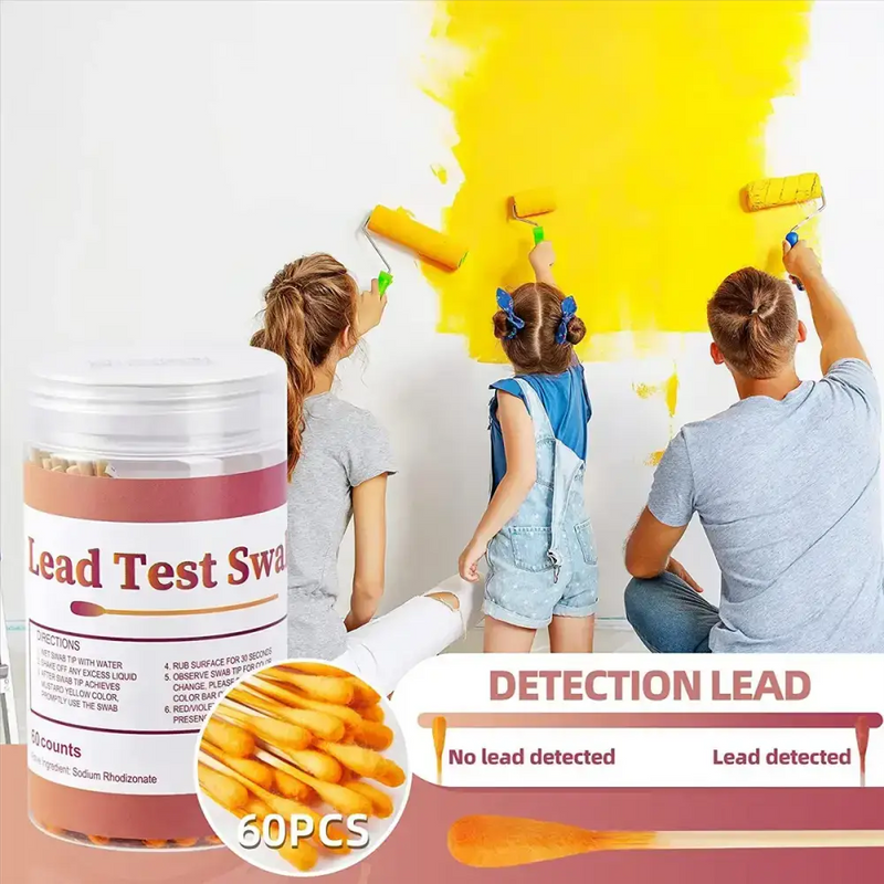 Habicare HBC Lead Test Kit Swabs (Pack of 30) Habicare Lead Test Swabs - High Sensitivity 30 Pack