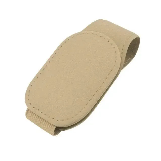 Habicare HBC Leather Car Sunglasses & Card Holder Clip Leather Car Sunglasses & Card Holder Clip