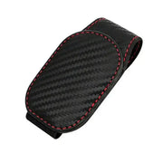 Habicare HBC Leather Car Sunglasses & Card Holder Clip Leather Car Sunglasses & Card Holder Clip