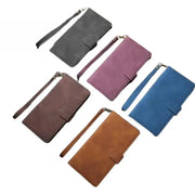 Leather Wallet Flip Case for Samsung Note & S Series (Coffee) – view 2