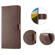 Leather Wallet Flip Case for Samsung Galaxy Series (Brown) – view 6