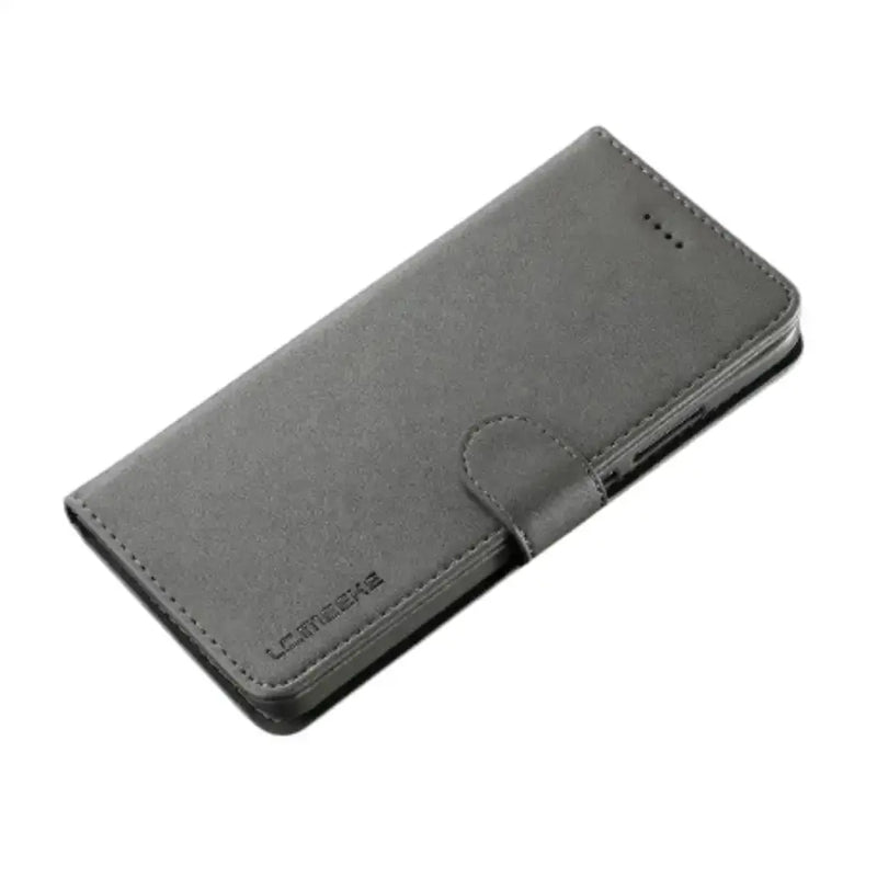 Leather Wallet Flip Case for Samsung Galaxy Series (Gray) – view 2
