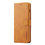 Leather Wallet Flip Case for Samsung Galaxy Series (Yellow) – view 1