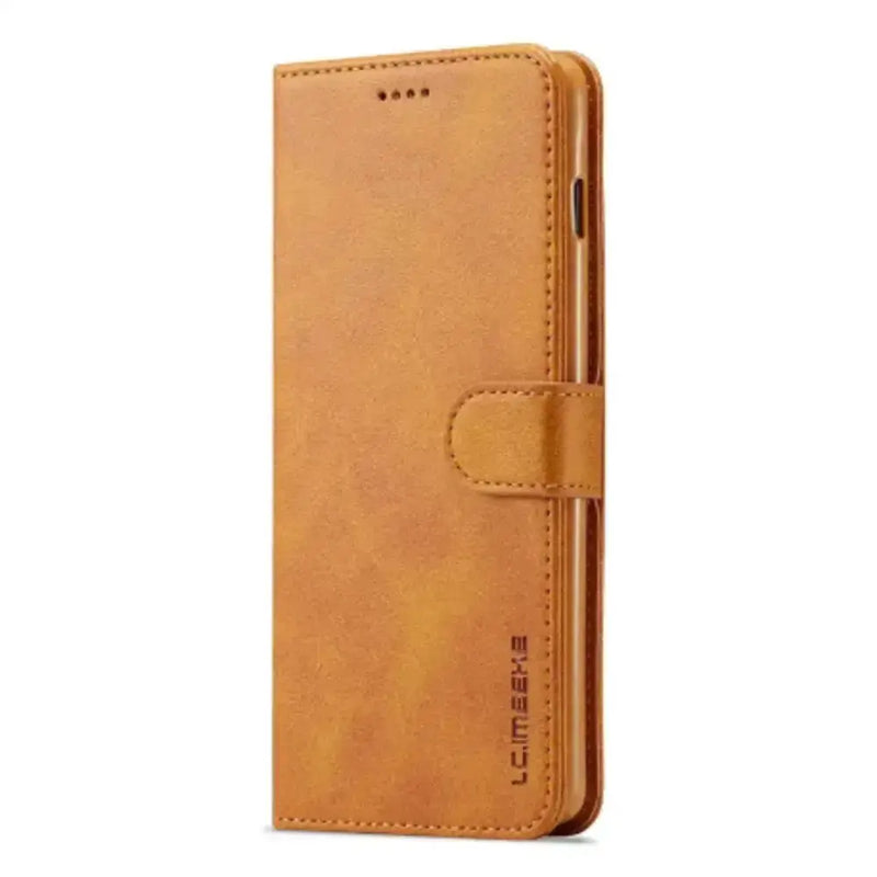 Leather Wallet Flip Case for Samsung Galaxy Series (Yellow) – view 1