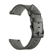 Leather Watch Strap for the Garmin Forerunner 265 (available in 12 colours) – view 14
