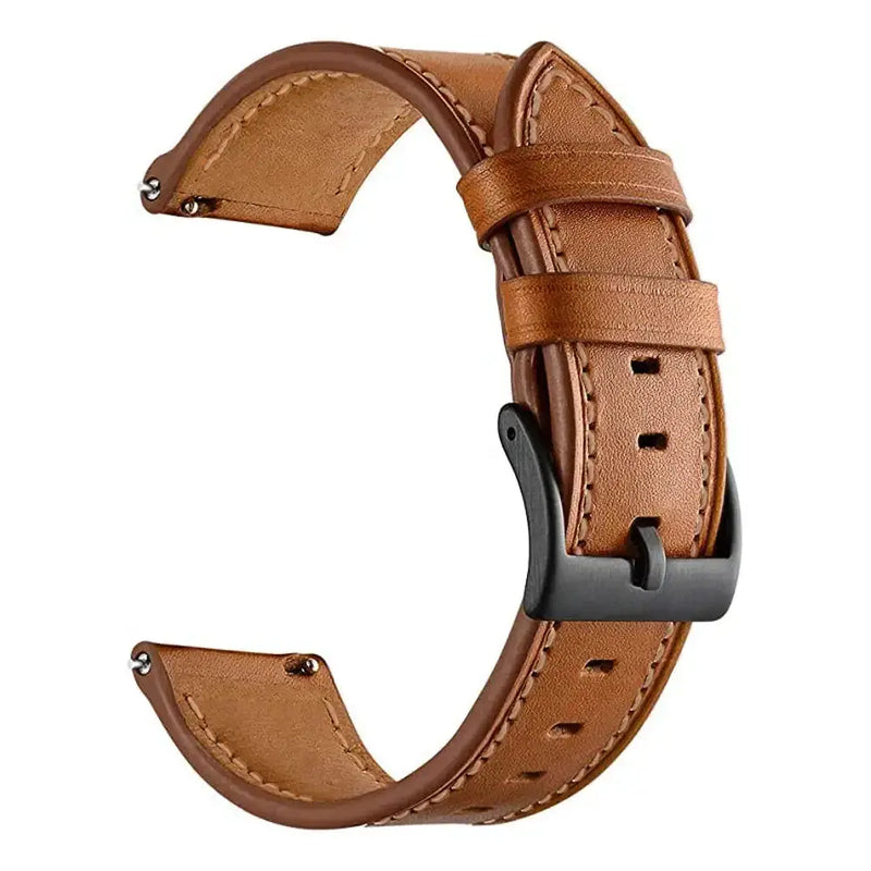 Leather Watch Strap for the Garmin Forerunner Series (available in 12 colours) – view 9