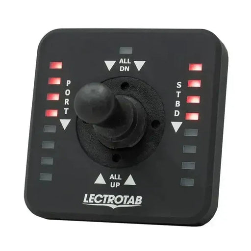 Lectrotab Joystick LED Trim Tab Control For Boats One-Handed Joystick Real-Time LED Readouts Precise Trim