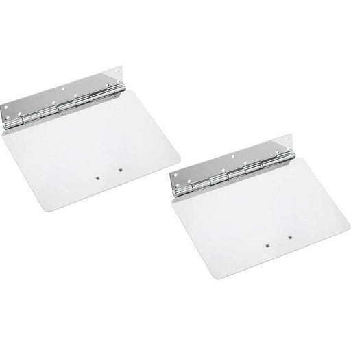 Lectrotab 12x12 Stainless Trim Tab Polished for Saltwater Boats Enhanced Stability and Planing Efficiency