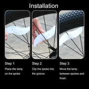 Habicare Colorful Waterproof LED Bicycle Spoke Lights Colorful Waterproof LED Bicycle Spoke Lights
