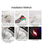 Habicare Colorful Waterproof LED Bicycle Spoke Lights Colorful Waterproof LED Bicycle Spoke Lights
