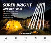 Lightfox LED Camping Strip Light Bars For Tents And RVs – view 1