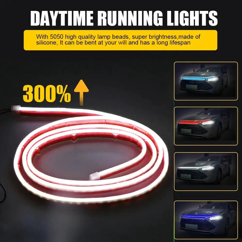 LED Car Hood Light Strip (different colours & sizes available) – view 5