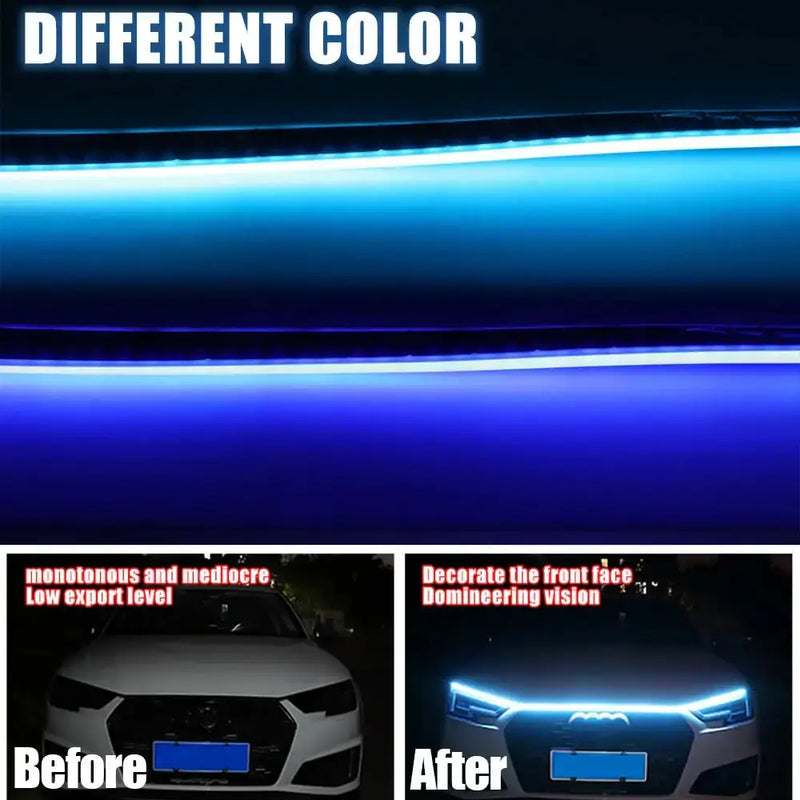 LED Car Hood Light Strip (different colours & sizes available) – view 3