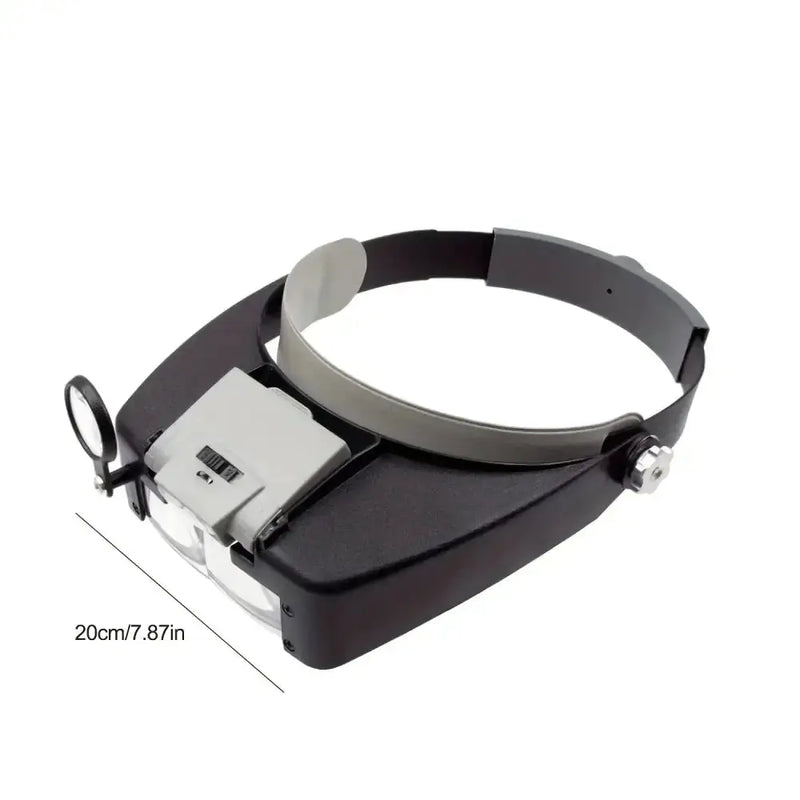 Habicare HBC LED Headband Magnifier Glasses LED Headband Magnifier Glasses