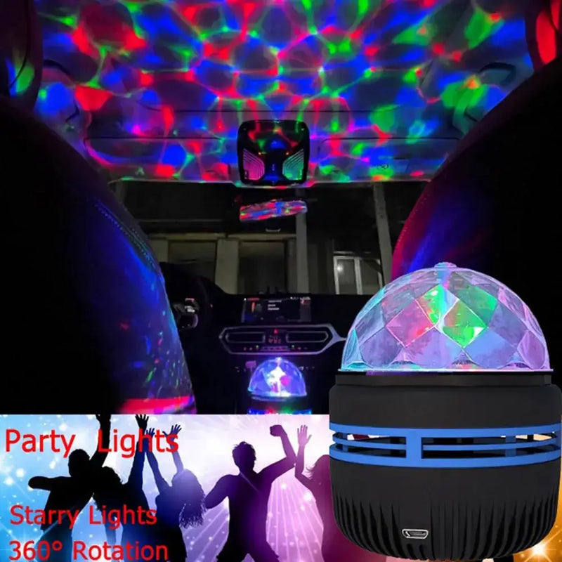 Habicare Rotating LED Starry Sky Projector Night Light Rotating LED Starry Sky Projector Night Light